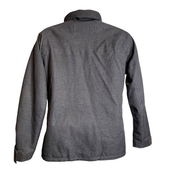 Helly Hansen Men's Gray Arctic Chill Parka Jacket Size S Warm Durable Rugged - Picture 2 of 14